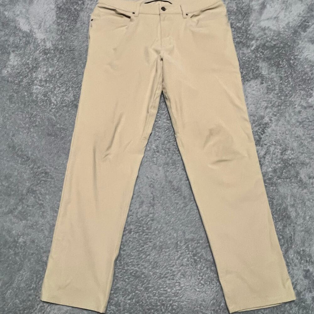 Lululemon Pants Mens 34 x31 ABC Classic Fit 5 Pocket Warpstreme Straight Stretch